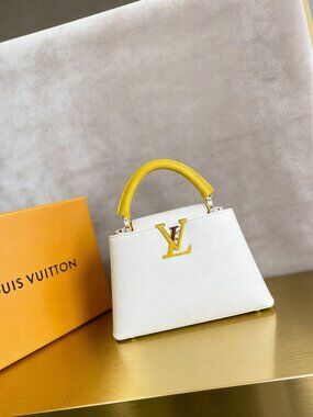 Louis Vuitton Capucines BB White